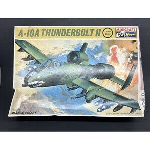 Minicraft Hasegawa #1206 A-10A N/AW Thunderbolt with Vacuform upgrade 1/72 kit